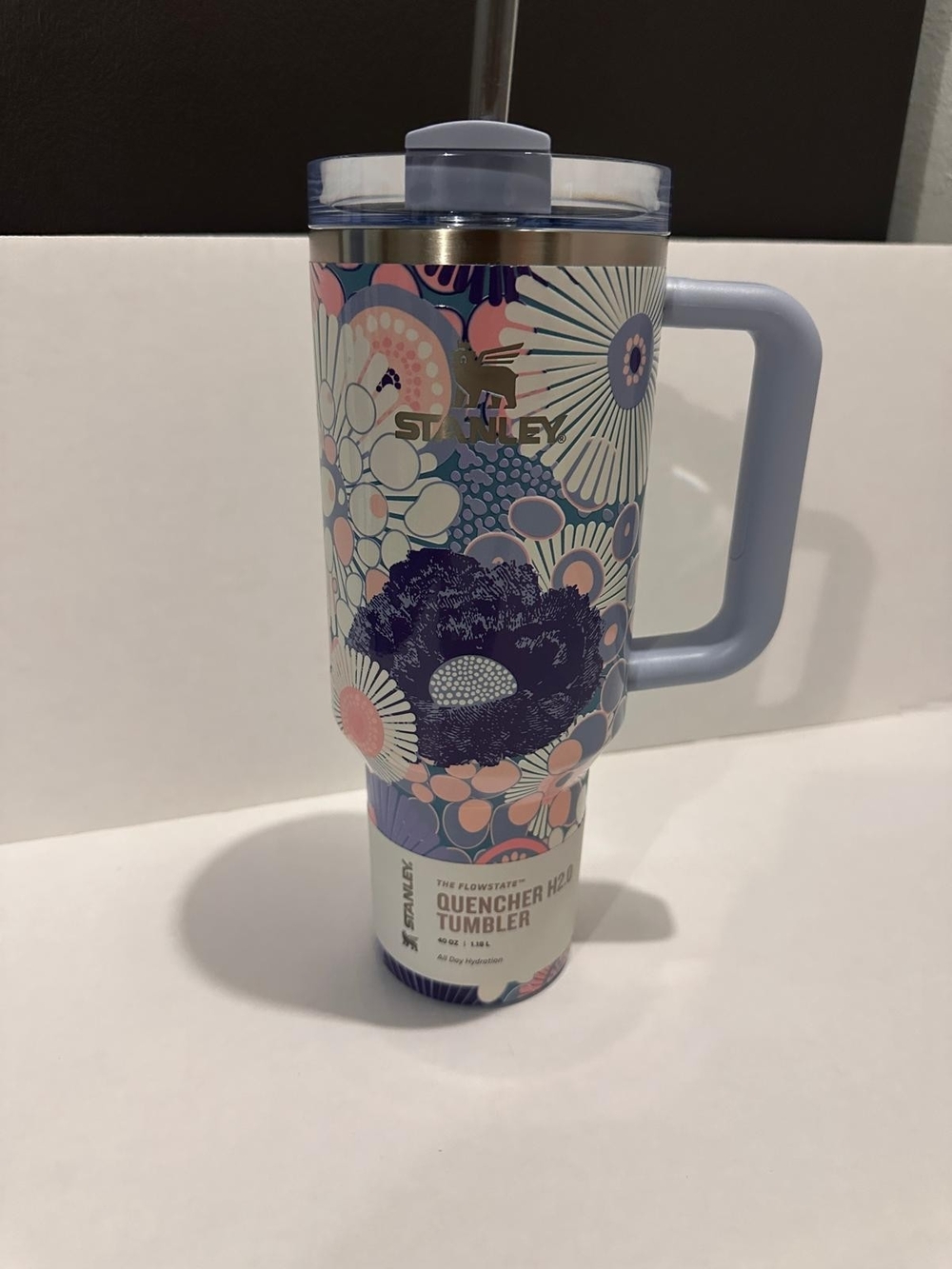 Stanley 40 oz Quencher H2.0 FlowState Tumbler Floral Wildflower